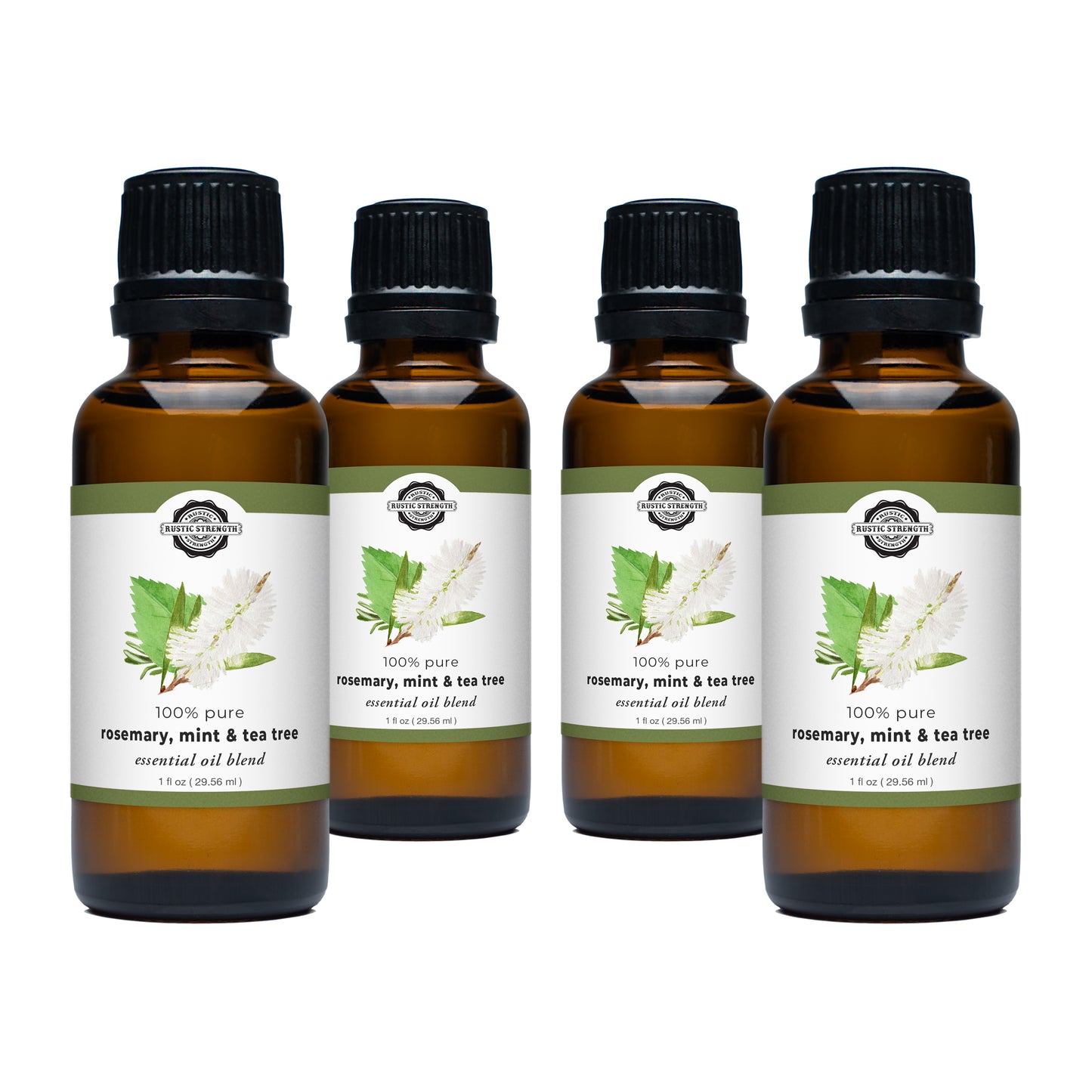 Rosemary, Mint & Tea Tree Essential Oil Blend