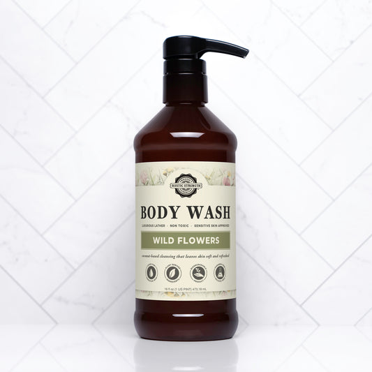 Moisturizing Body Wash | Wild Flowers | 16 oz Bottles