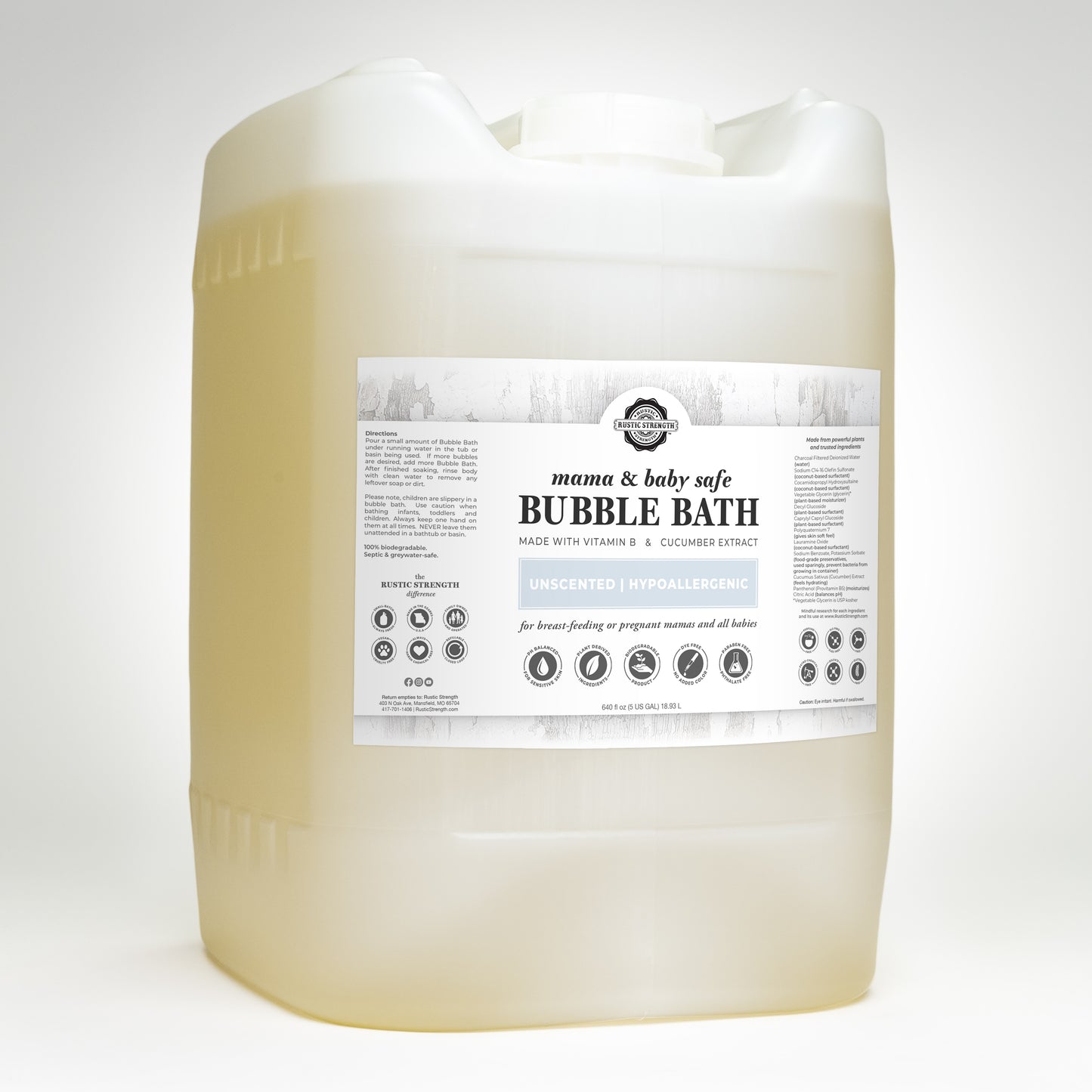 Sulfate-Free Bubble Bath for Sensitive Skin