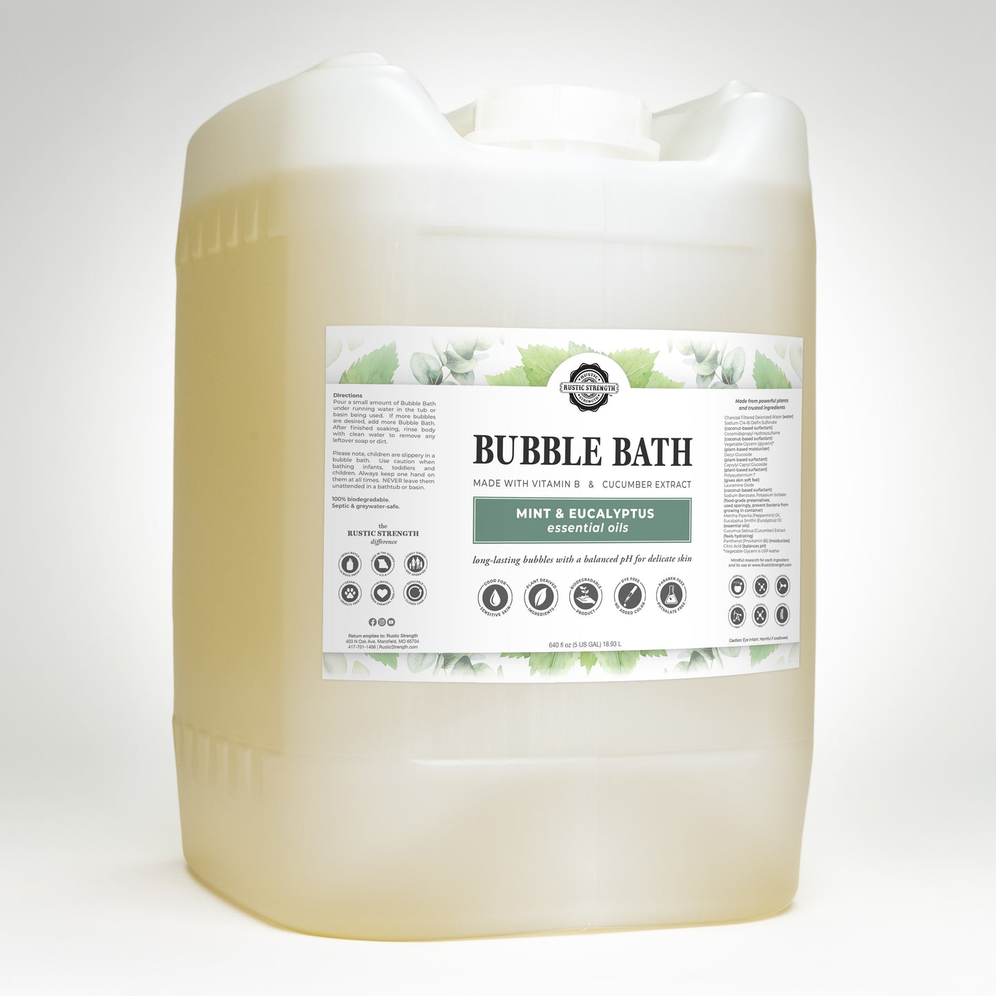 Sulfate-Free Bubble Bath for Sensitive Skin