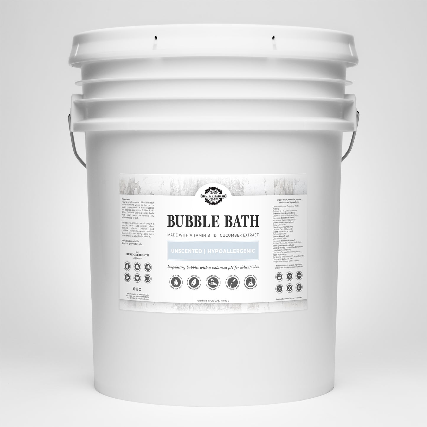 Sulfate-Free Bubble Bath for Sensitive Skin