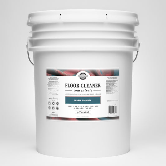 Rustic Strength, Floor Cleaner Concentrate, 5 Gallon, Bucket, Warm Flannel