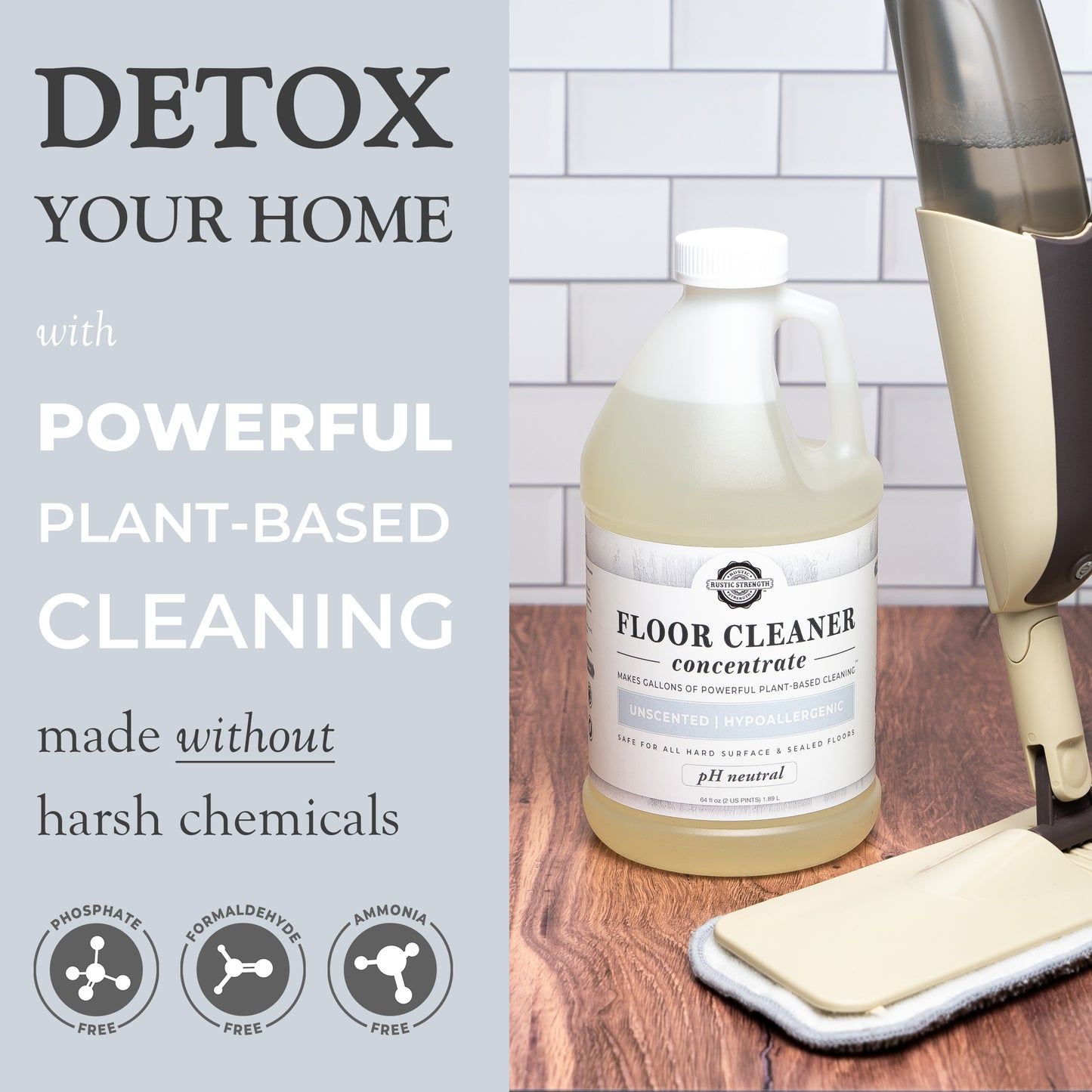 Multi-Surface Floor Cleaner | Concentrate | Wild Flowers