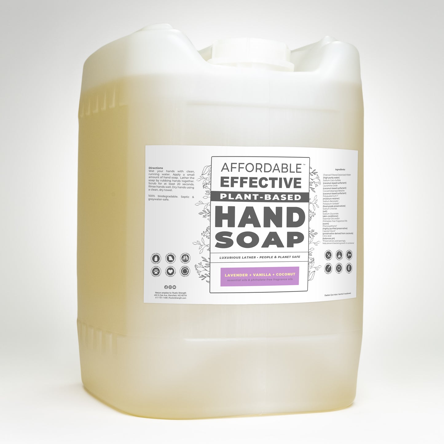 Affordable Effective Plant-Based | Hand Soap