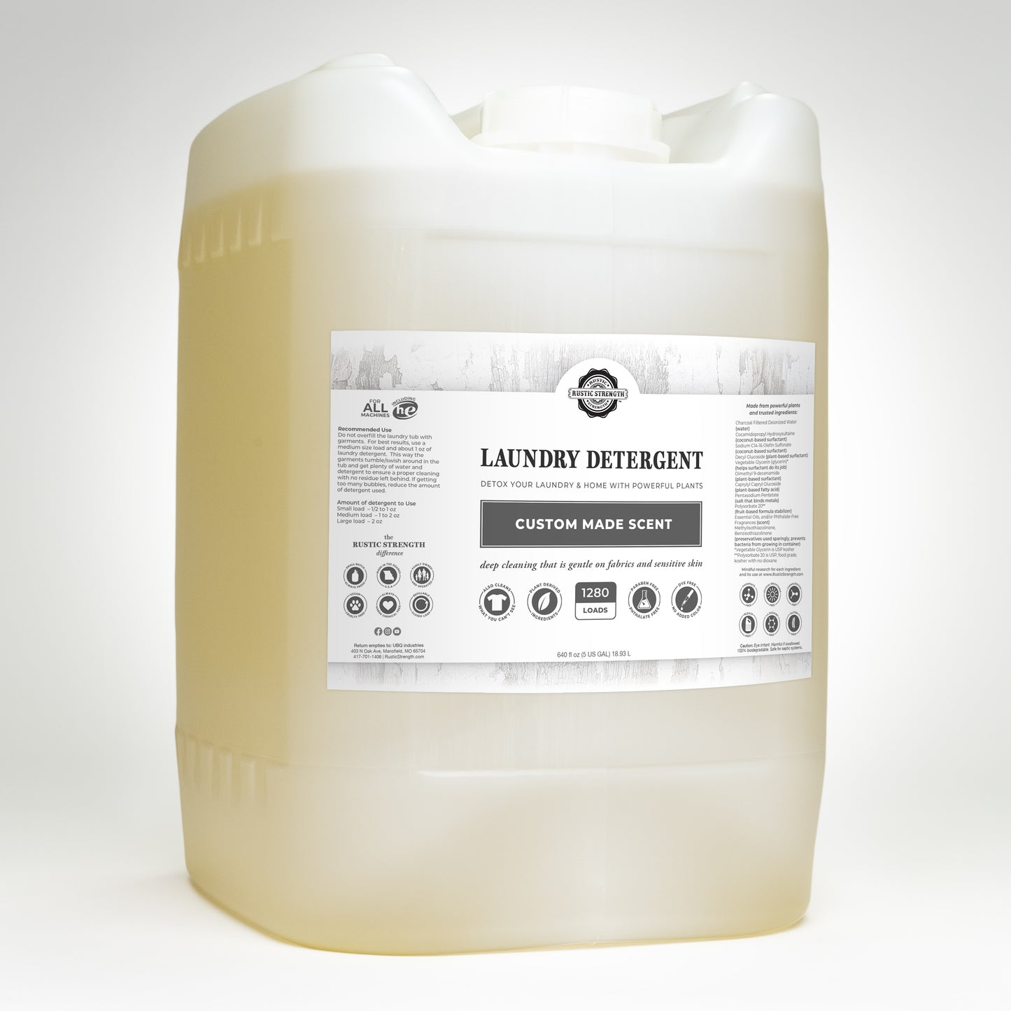 Laundry Detergent - Build Your Own Scent