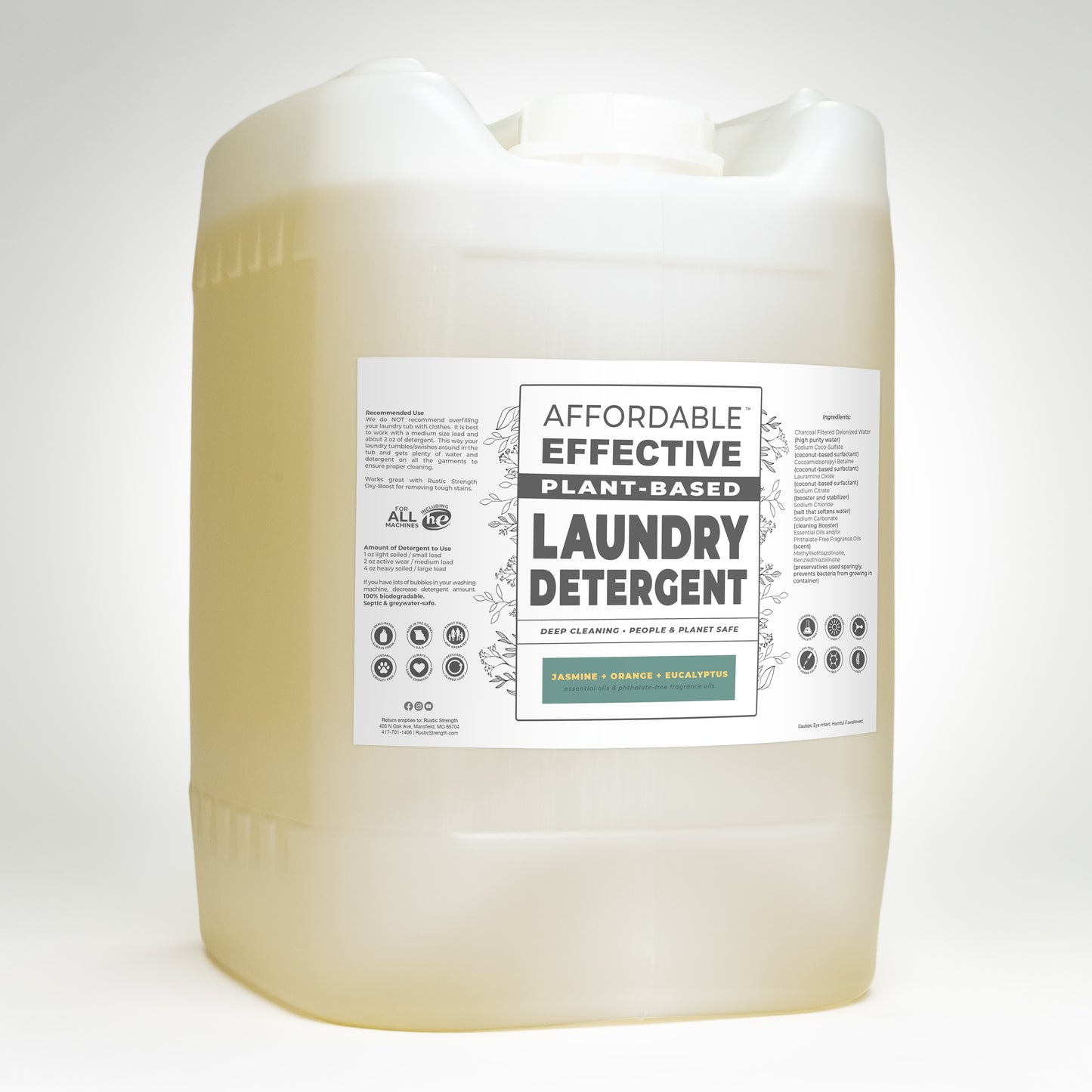 Affordable Effective Plant-Based | Laundry Detergent
