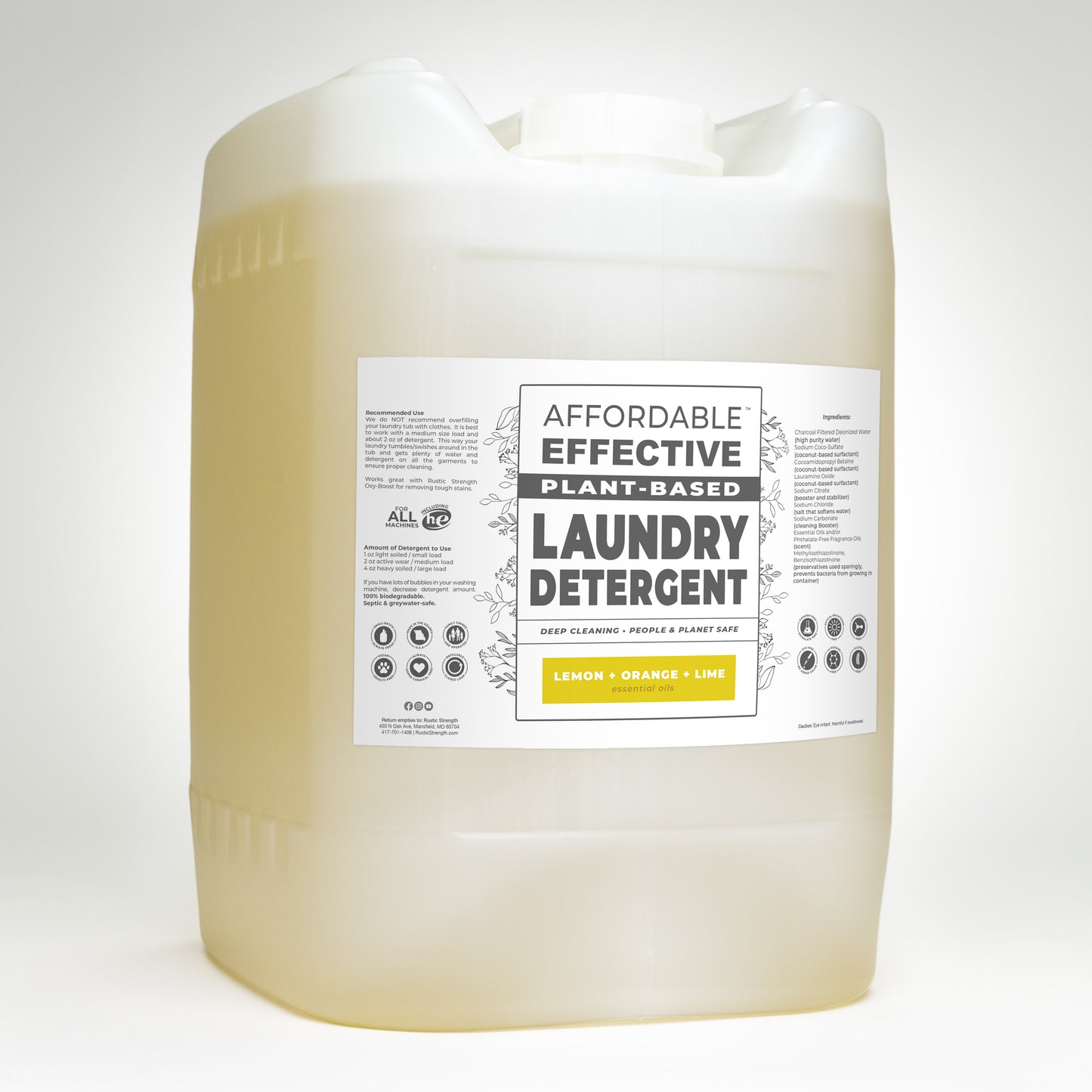 Affordable Effective Plant-Based | Laundry Detergent