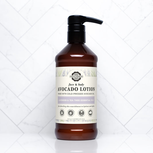 Avocado Lotion for Face & Body | 16 oz Bottles
