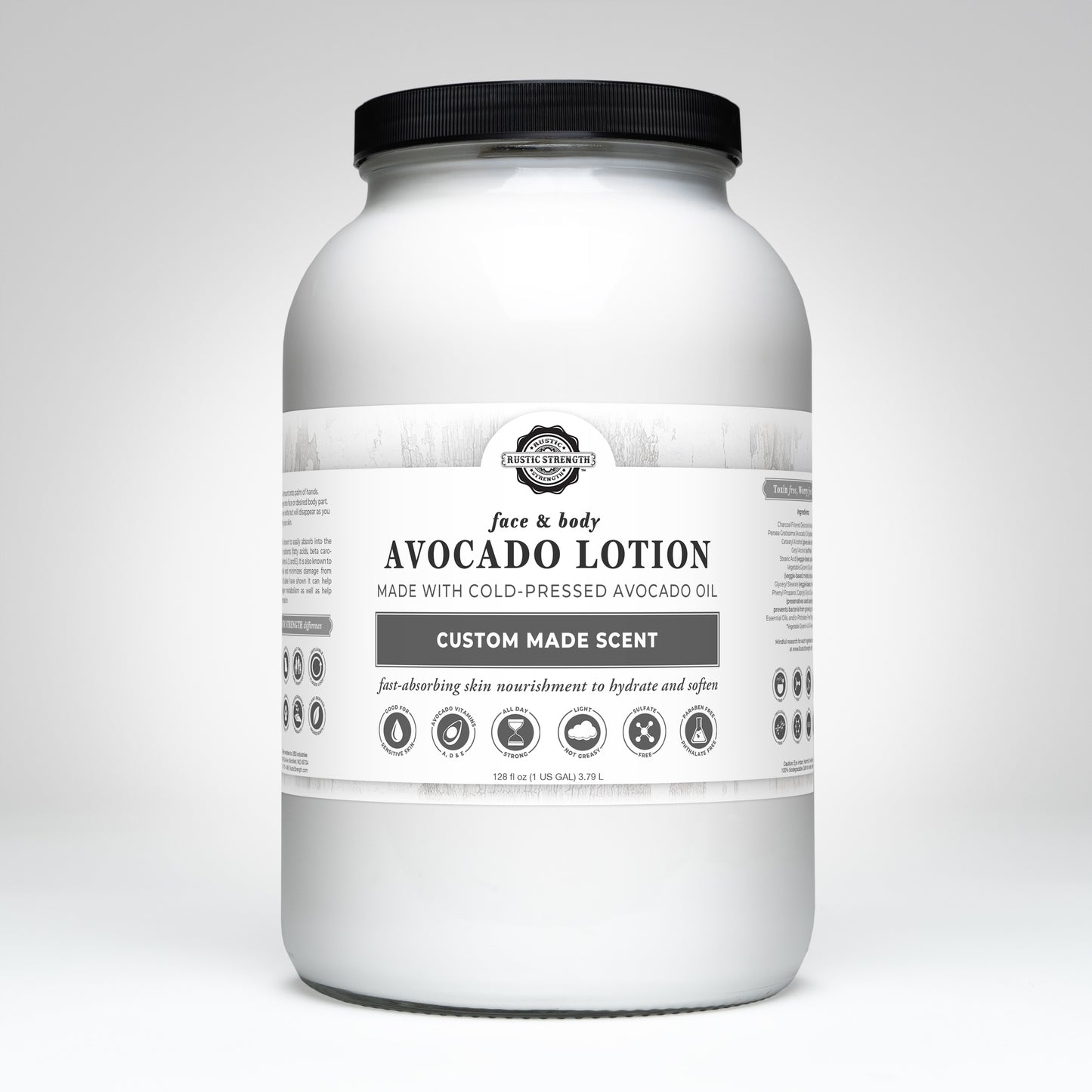 Avocado Lotion for Face & Body | Custom Made Scent