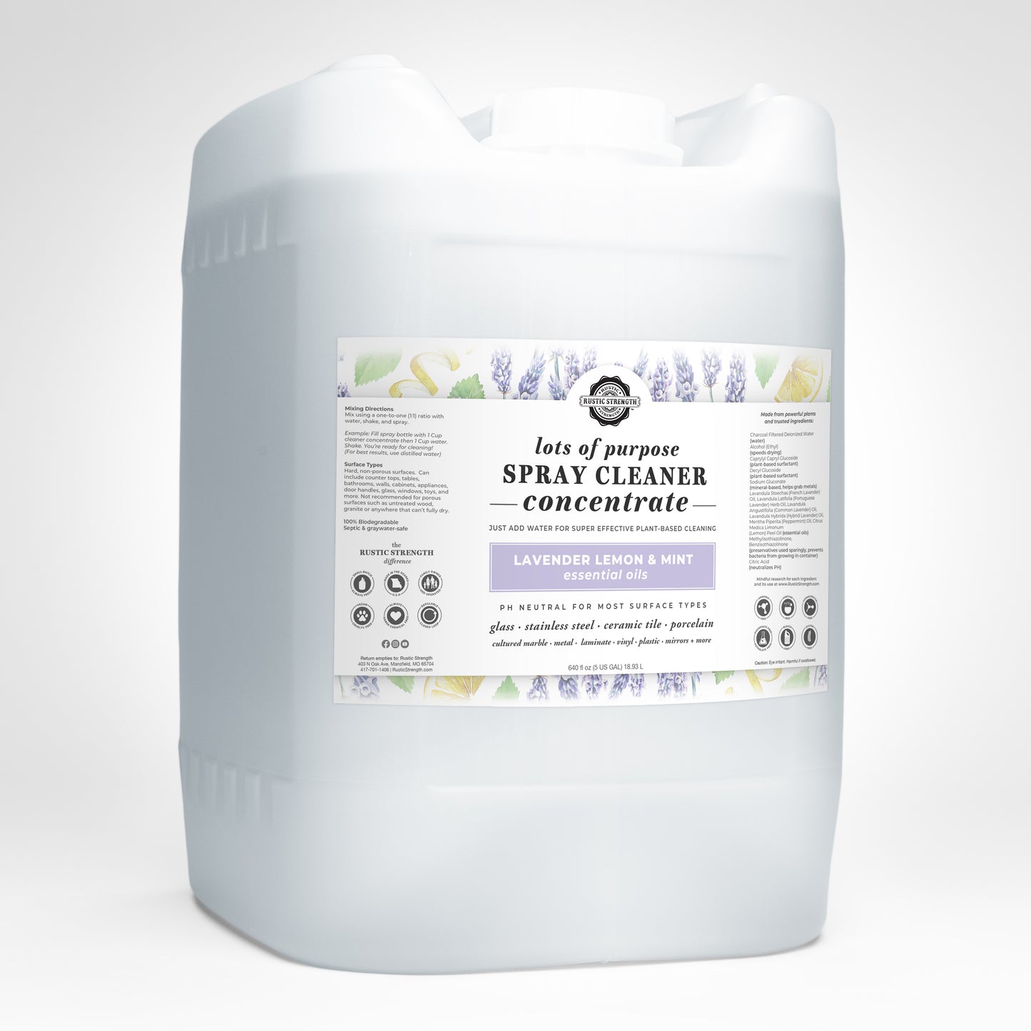 Lots of Purpose Spray Cleaner | Concentrate | Unscented & Popular Scents