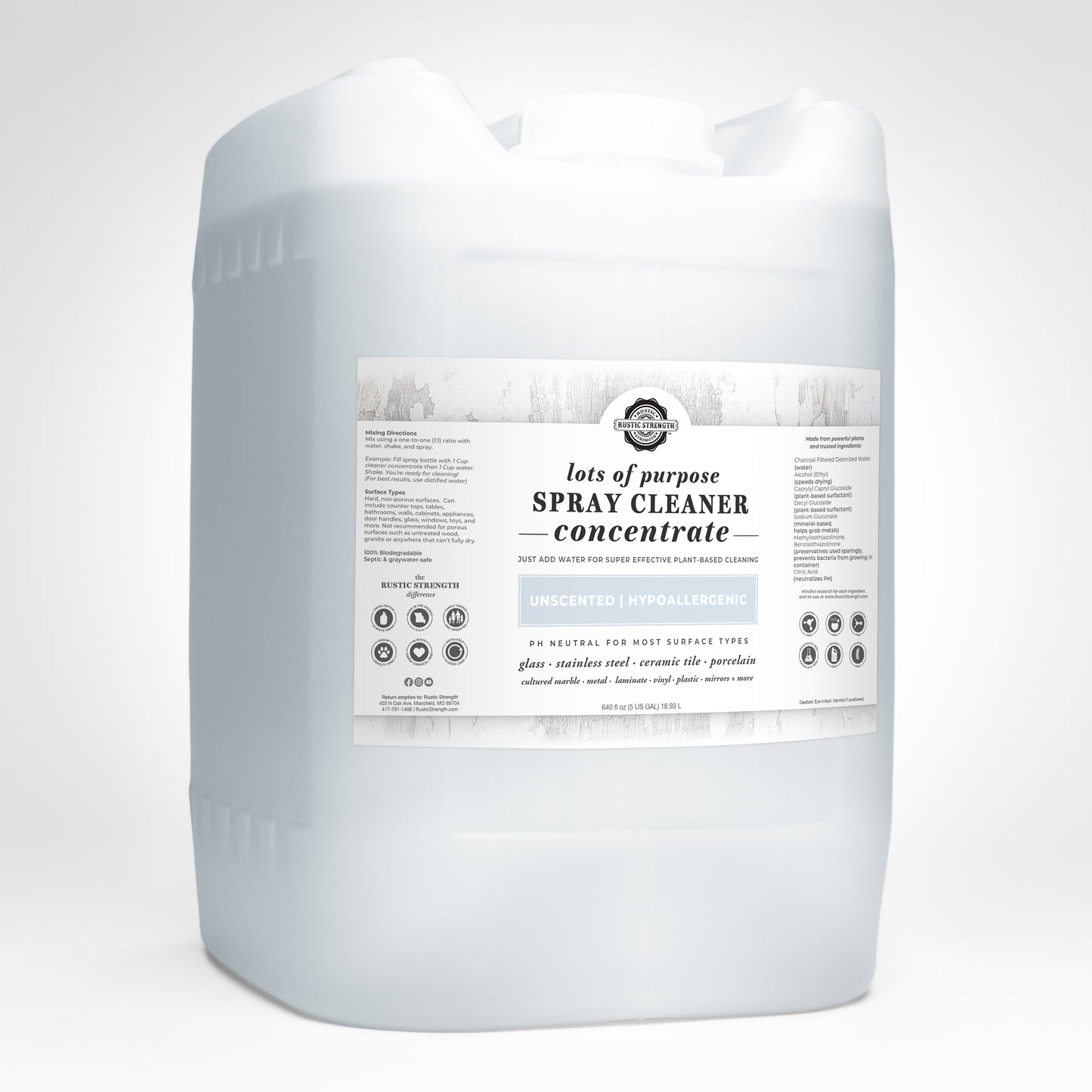 Lots of Purpose Spray Cleaner | Concentrate | Unscented & Popular Scents