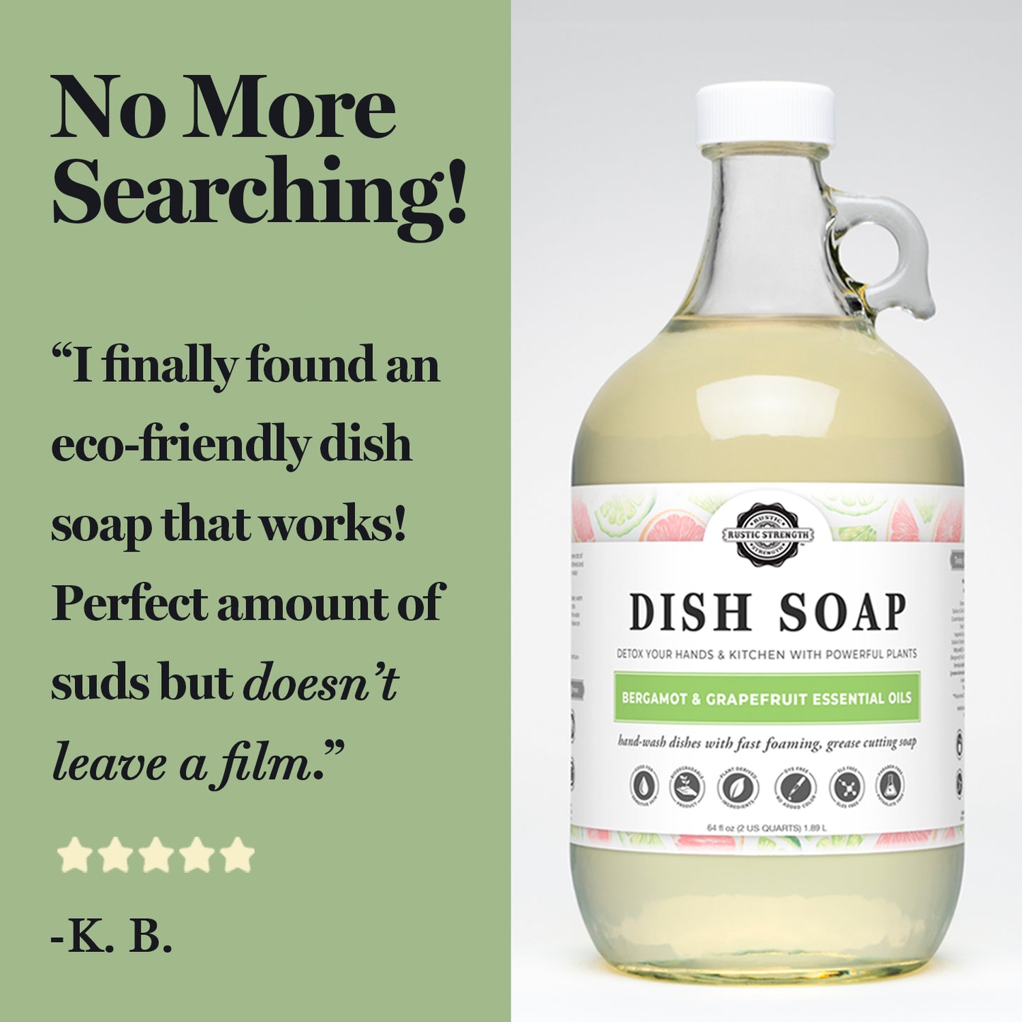 Dish Soap | 16 oz Pump Bottle