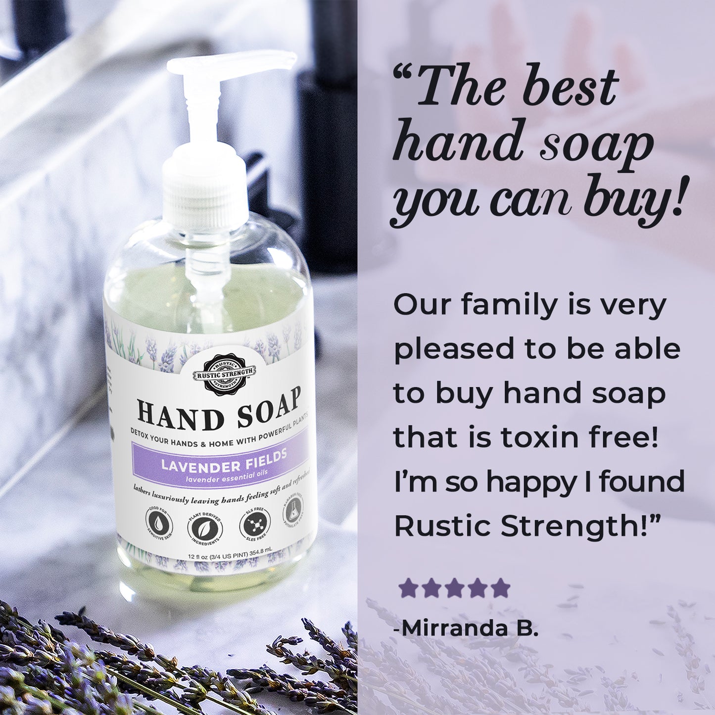 Hand Soap | 12 oz Bottle