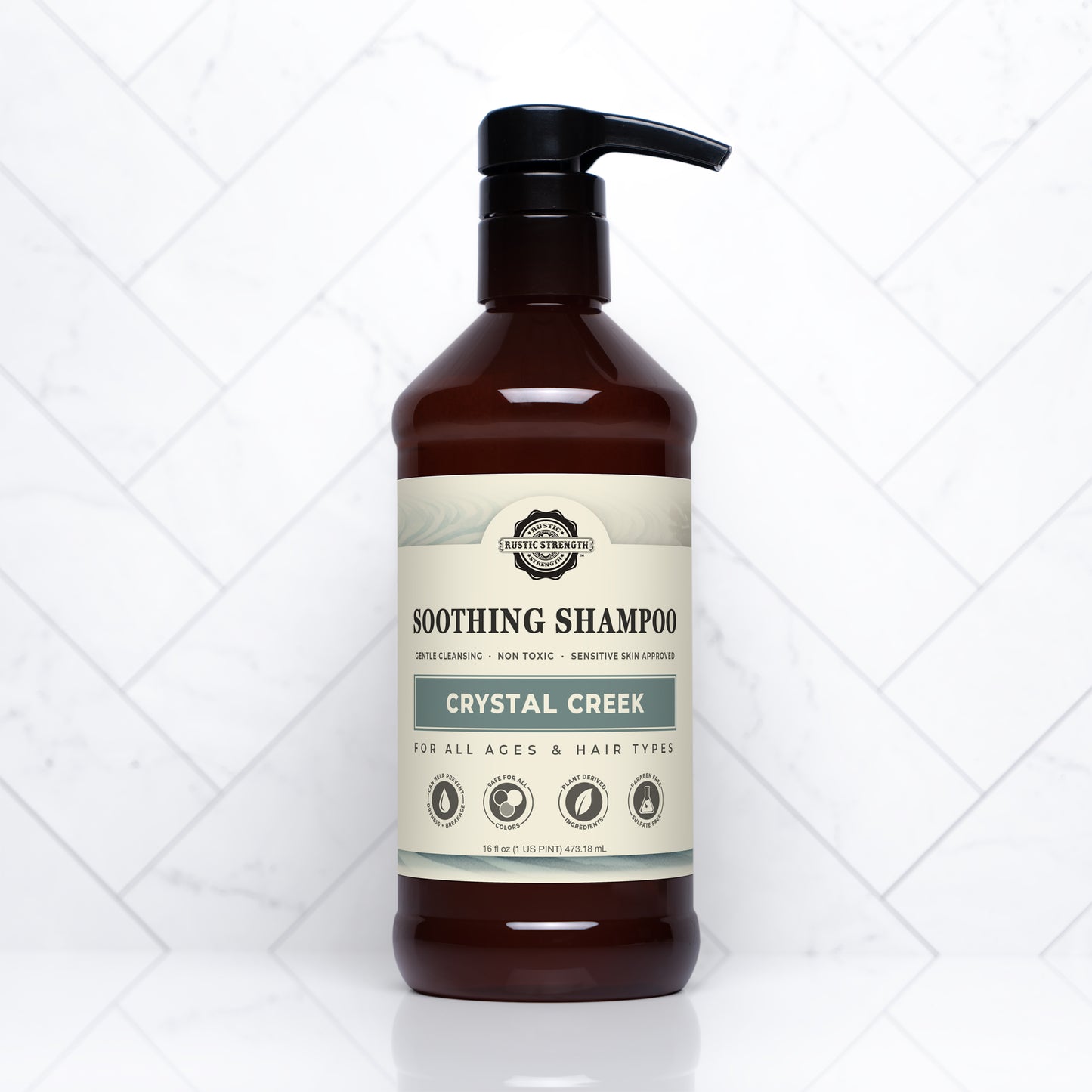 Soothing Shampoo | Crystal Creek | 16 oz Bottles