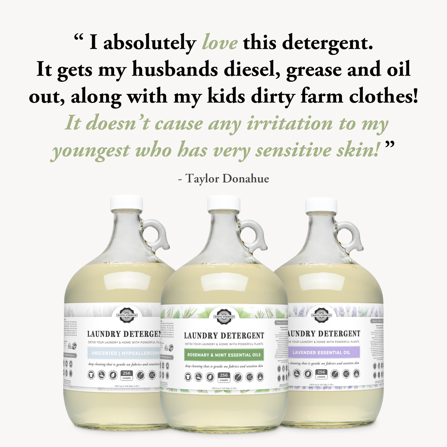 Laundry Detergent - Our Popular Scents