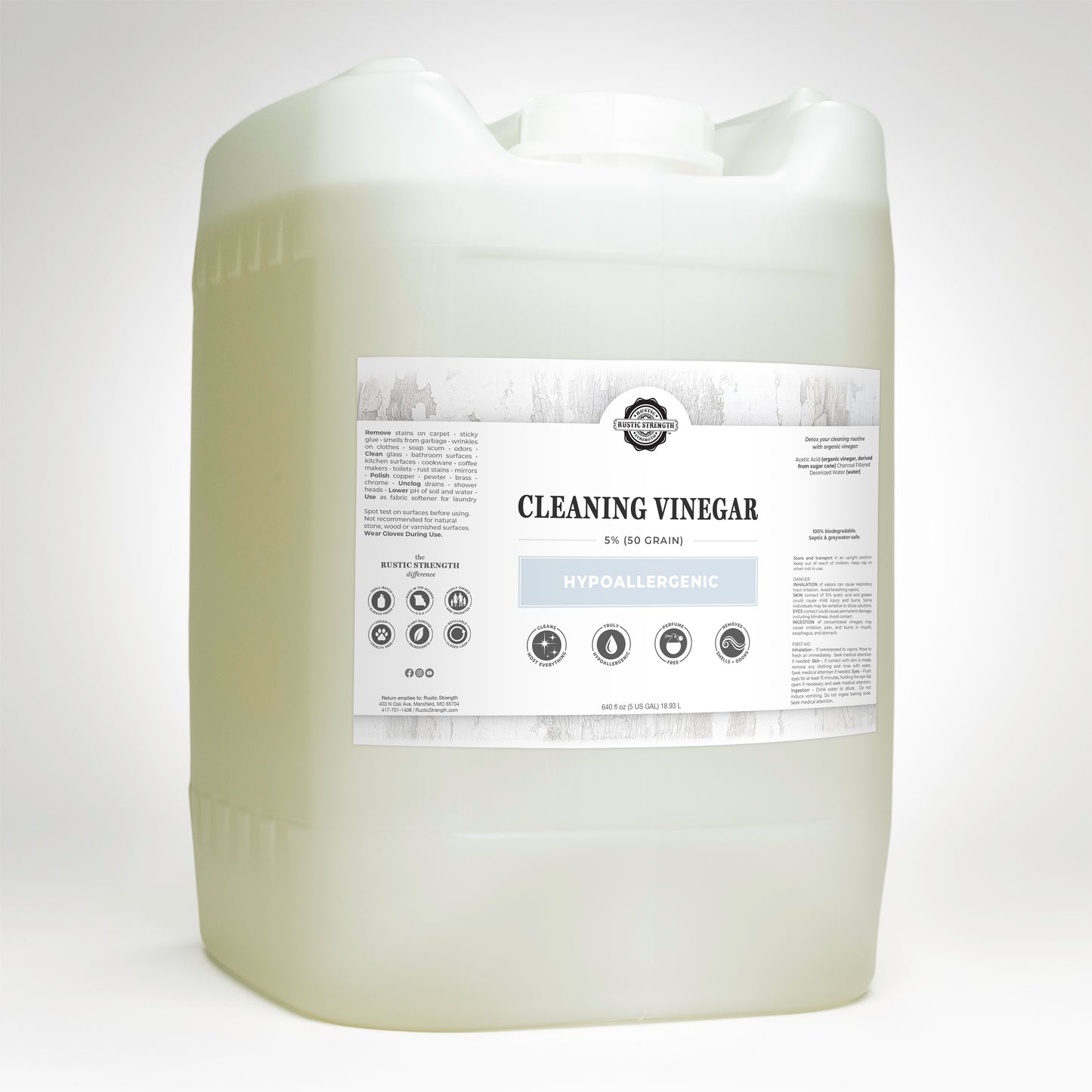 Cleaning Vinegar - 50 grain
