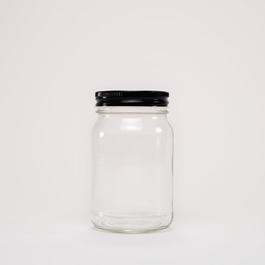 16.5 oz Wide-Mouth Glass Jar