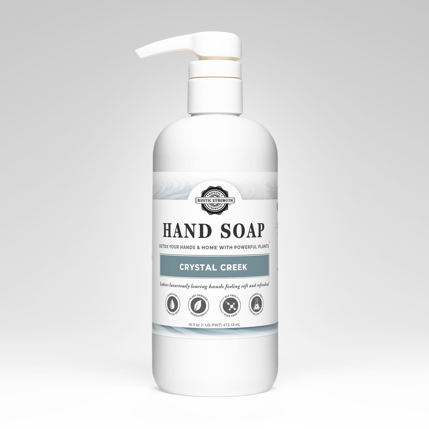 Hand Soap | Crystal Creek | 16 oz Pump Bottle