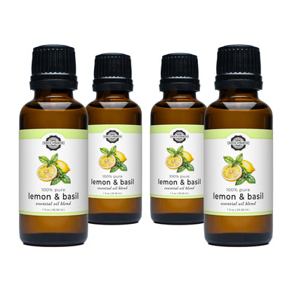 Lemon & Basil Essential Oil Blend