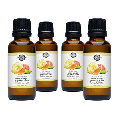 Lemon, Lime, Orange & Grapefruit Essential Oil Blend