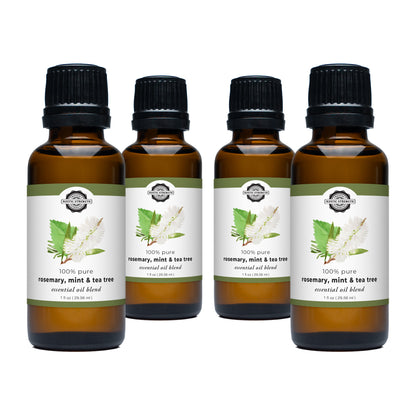 Rosemary, Mint & Tea Tree Essential Oil Blend