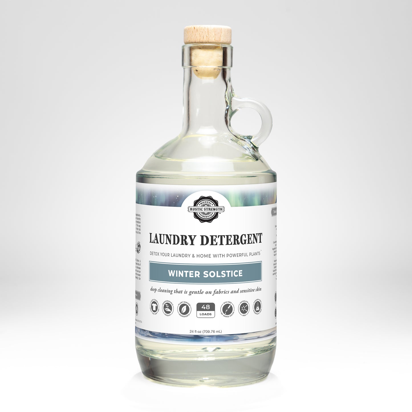 Laundry Detergent | Winter Scents | 24 oz Glass Bottle