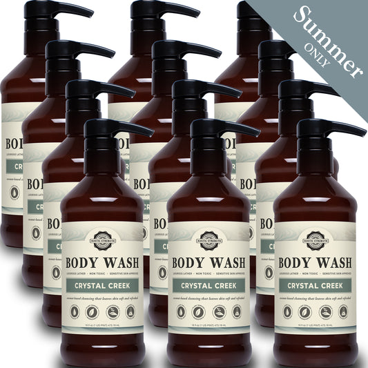 Moisturizing Body Wash | Crystal Creek | 16 oz Bottles
