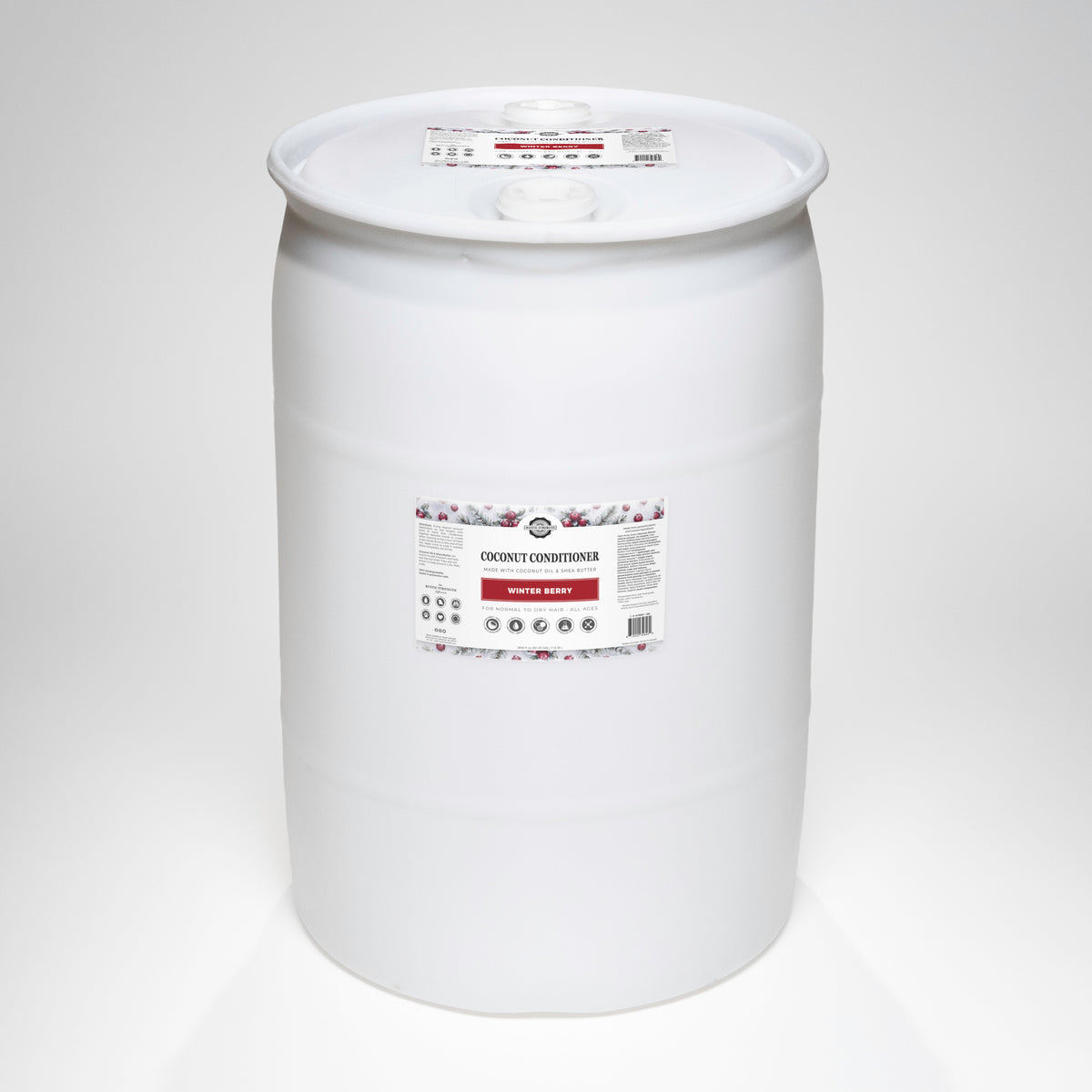 Rustic Strength, Coconut Conditioner, 30 Gallon, Drum, Winter Berry