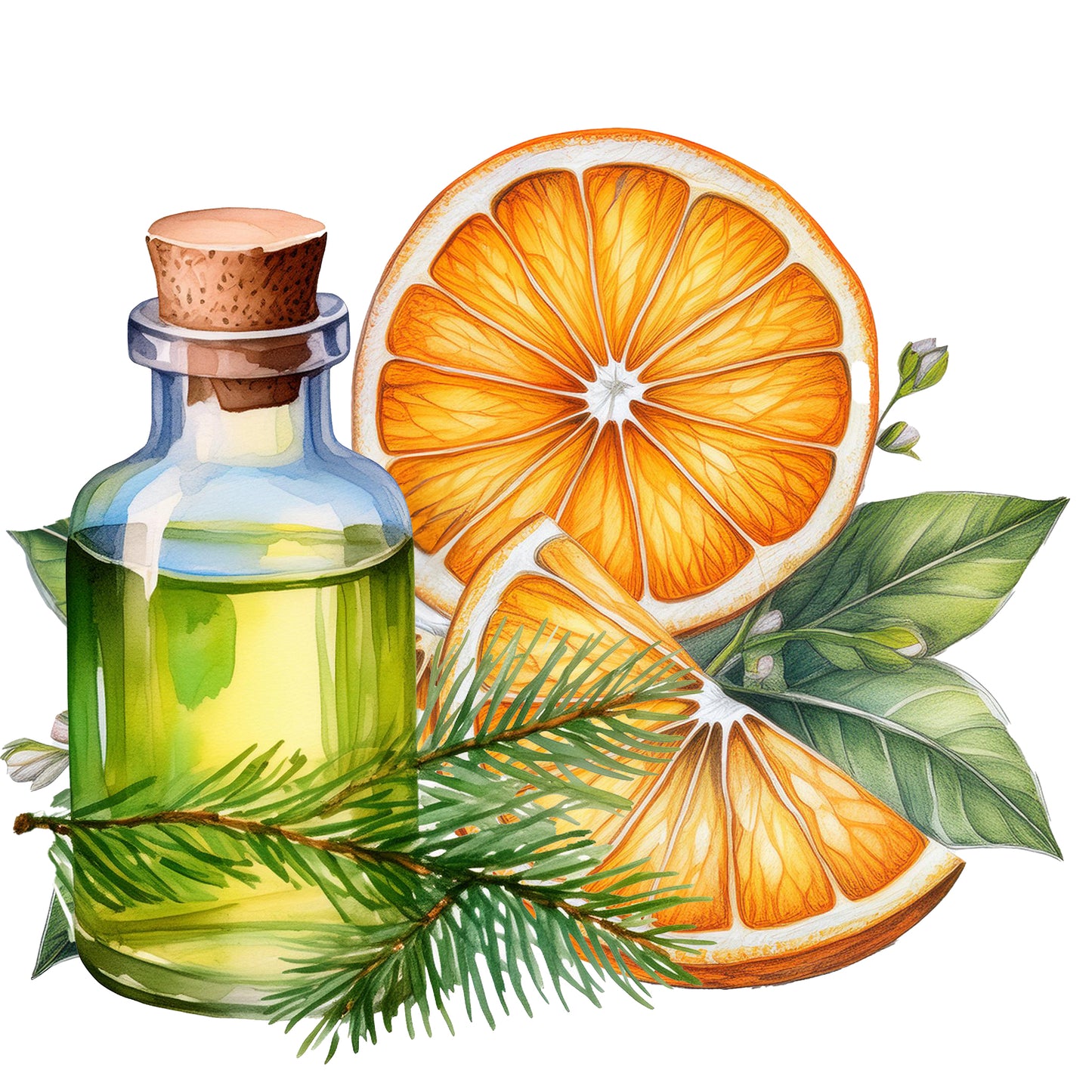 Fir Needle & Orange Essential Oil Blend