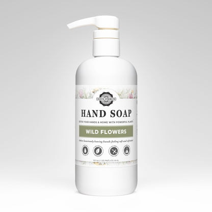 Hand Soap | Wild Flowers | 16 oz Pump Bottle