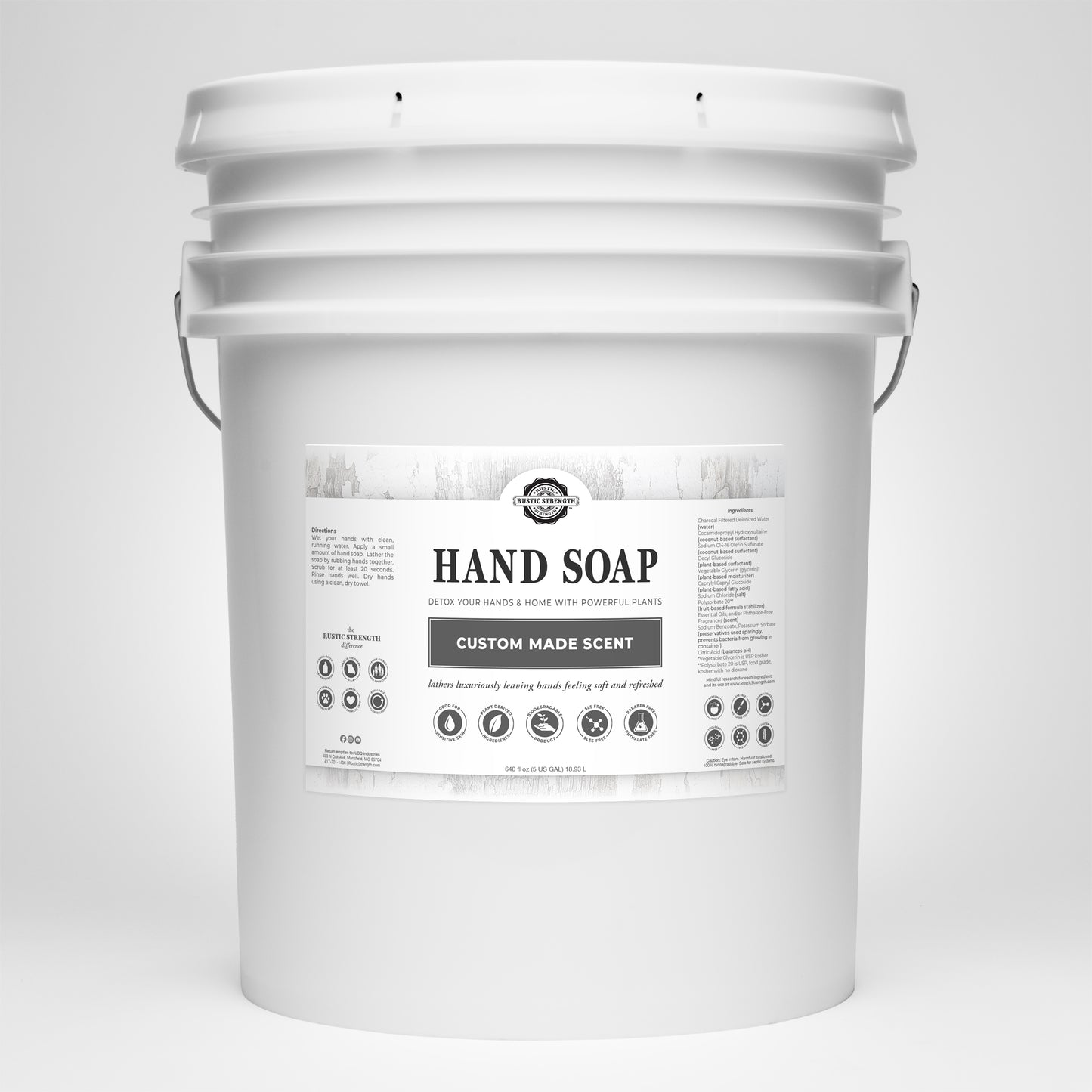 Liquid Hand Soap - Build Your Own Scent