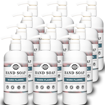 Hand Soap | Warm Flannel | 16 oz Pump Bottle