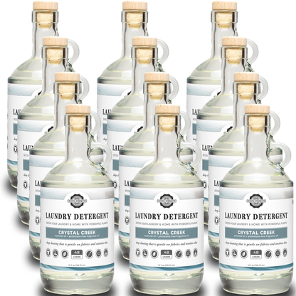 Laundry Detergent | Crystal Creek | 24 oz Glass Bottle