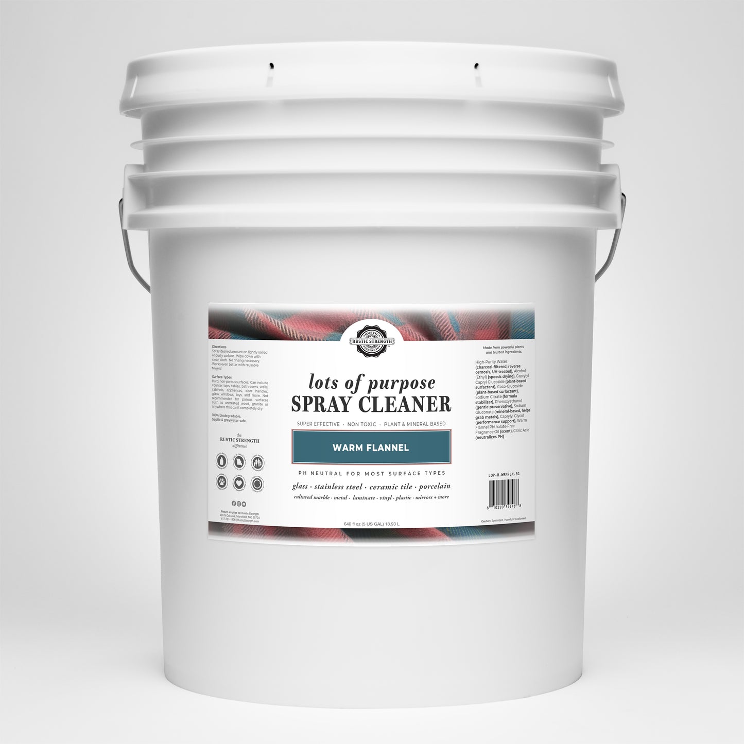 Lots of Purpose Spray Cleaner | Ready-To-Use | Warm Flannel