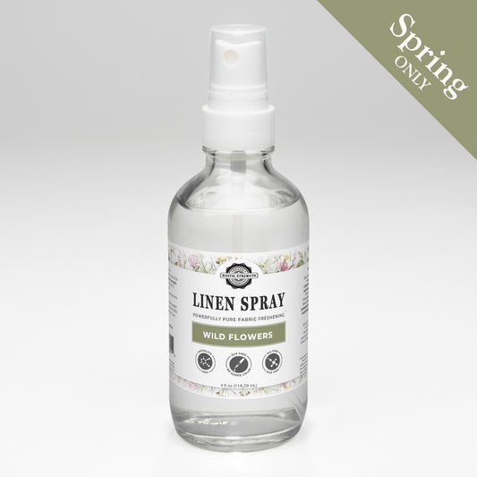 Linen Spray | Wild Flowers | 4 oz Bottle