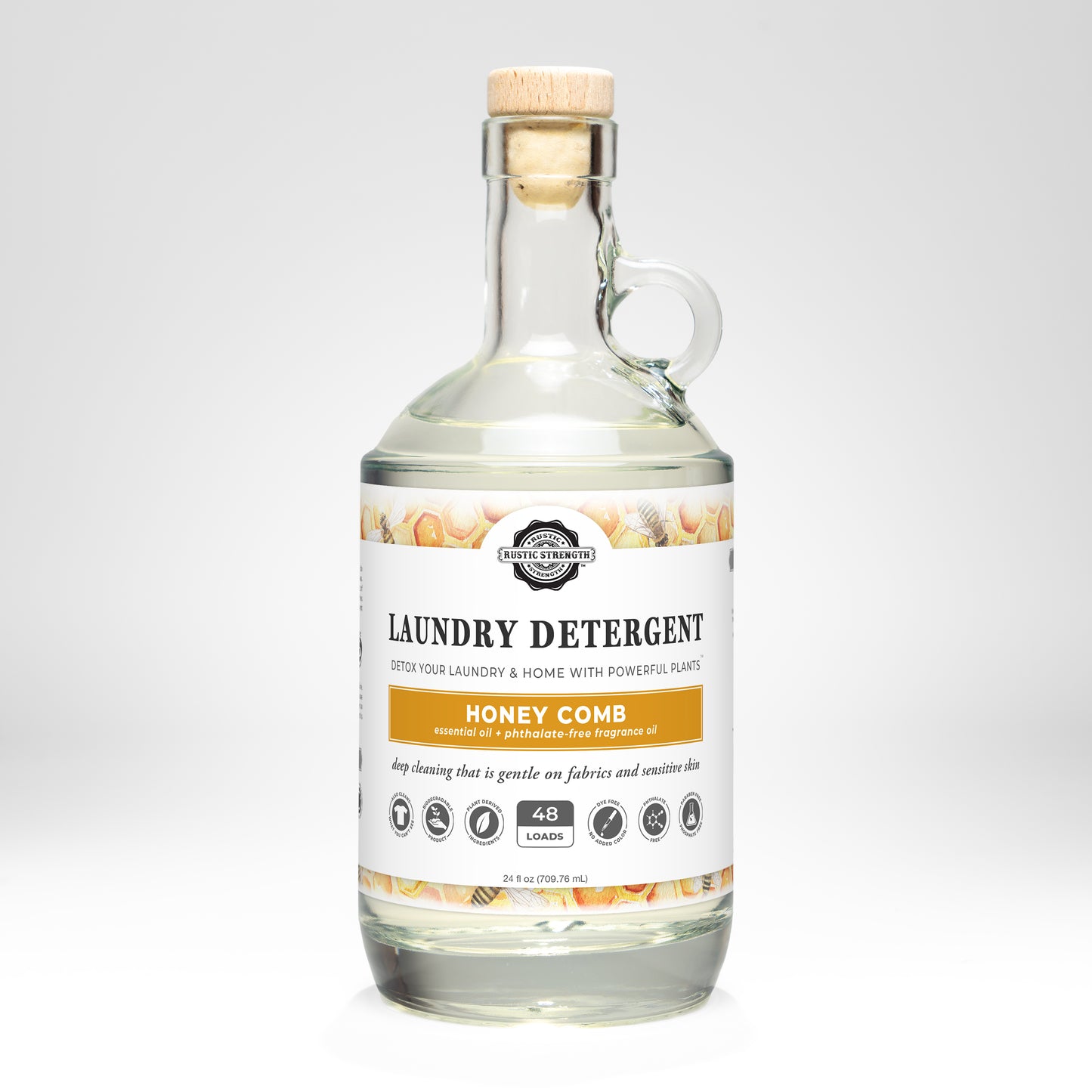 Laundry Detergent | Summer Scents | 24 oz Glass Bottle