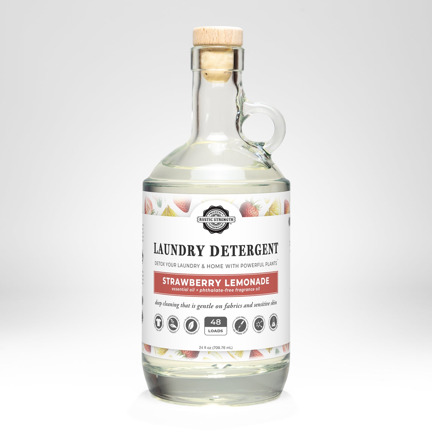 Laundry Detergent | Summer Scents | 24 oz Glass Bottle