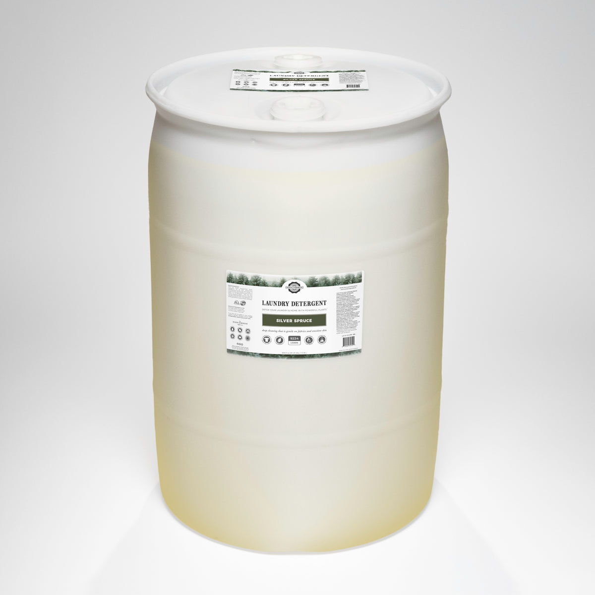 Rustic Strength, Laundry Detergent, 30 Gallon, Drum, Silver Spruce 