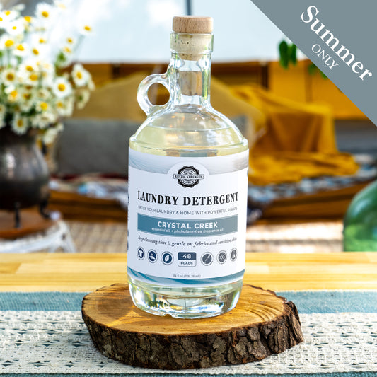 Laundry Detergent | Summer Scents | 24 oz Glass Bottle
