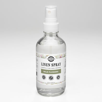 Linen Spray | Wild Flowers | 4 oz Bottle