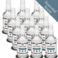 Rustic Strength, Linen Spray, 4oz Glass Spray Bottle, Warm Flannel, 12-pack with Seasonal Scent badge