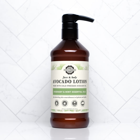Avocado Lotion for Face and Body | 16 oz Bottles