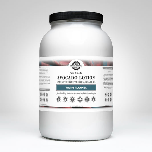 Avocado Lotion for Face & Body | Warm Flannel