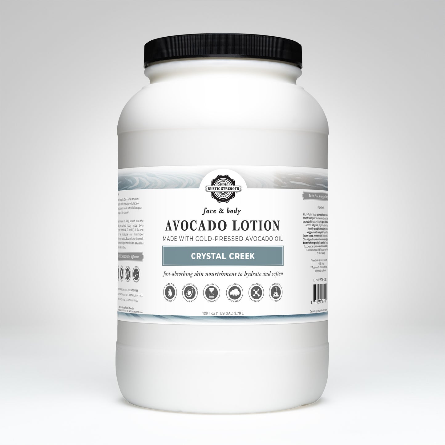 Avocado Lotion for Face & Body | Crystal Creek