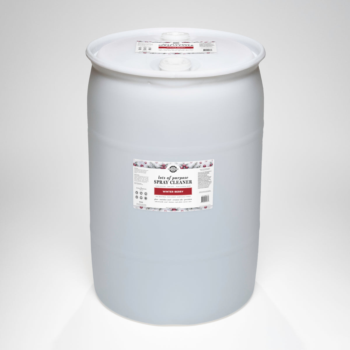 Rustic Strength, Lots of Purpose Spray Cleaner, 30 Gallon, Drum, Winter Berry
