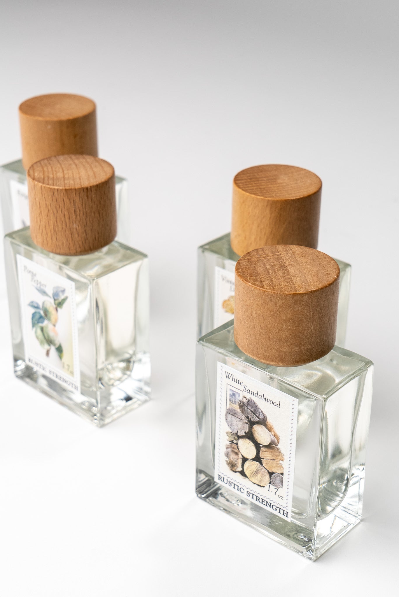 Perfume | Sample Pack | 1 each of 4 scents
