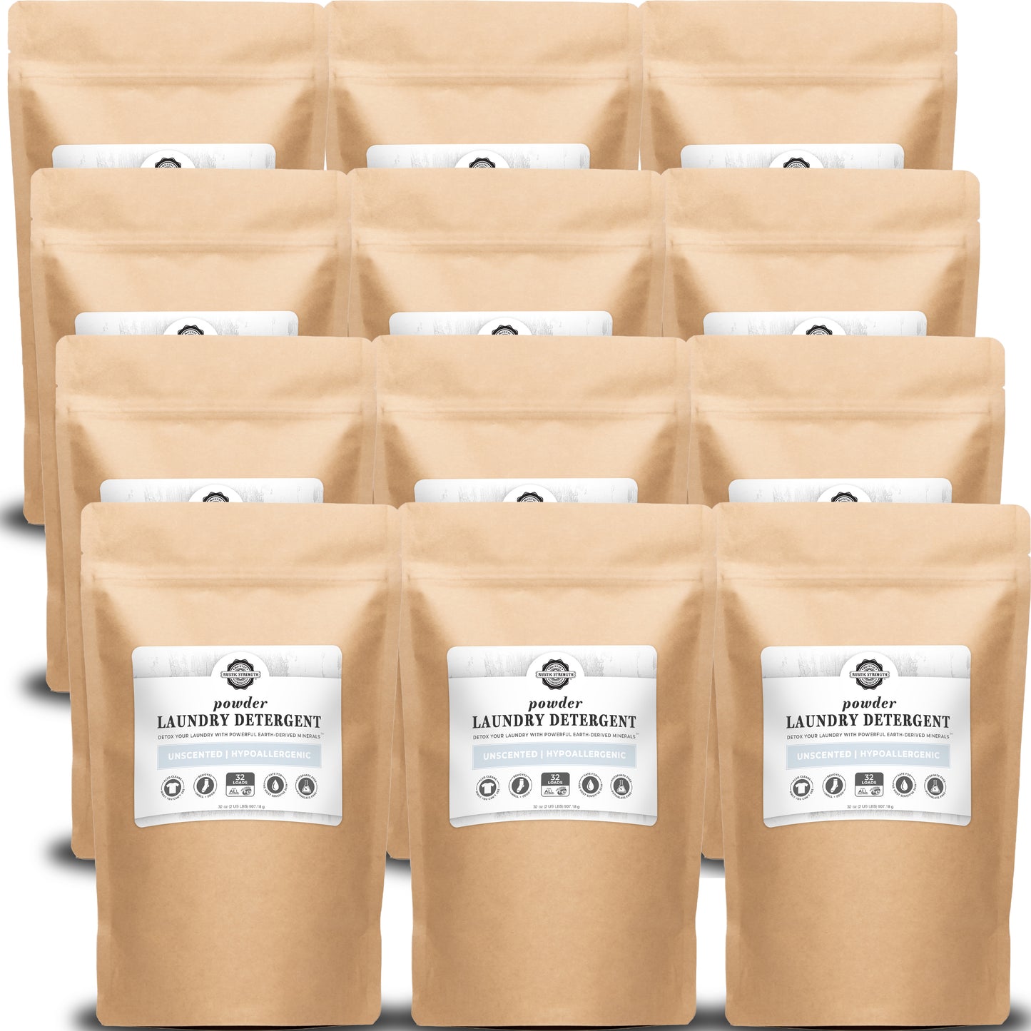 Powder Laundry Detergent | 2 lb Bags
