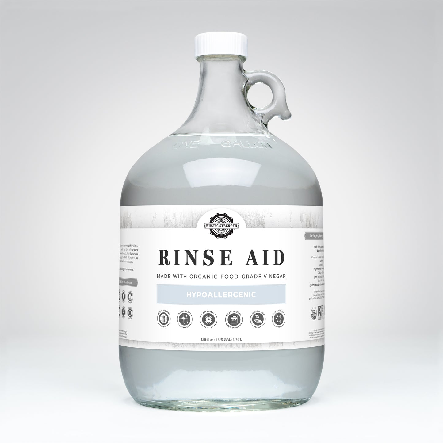 Organic Rinse Aid (for automatic dishwashers)