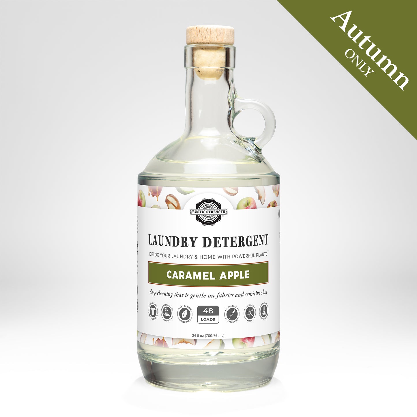 Laundry Detergent | Autumn Scents | 24 oz Glass Bottle