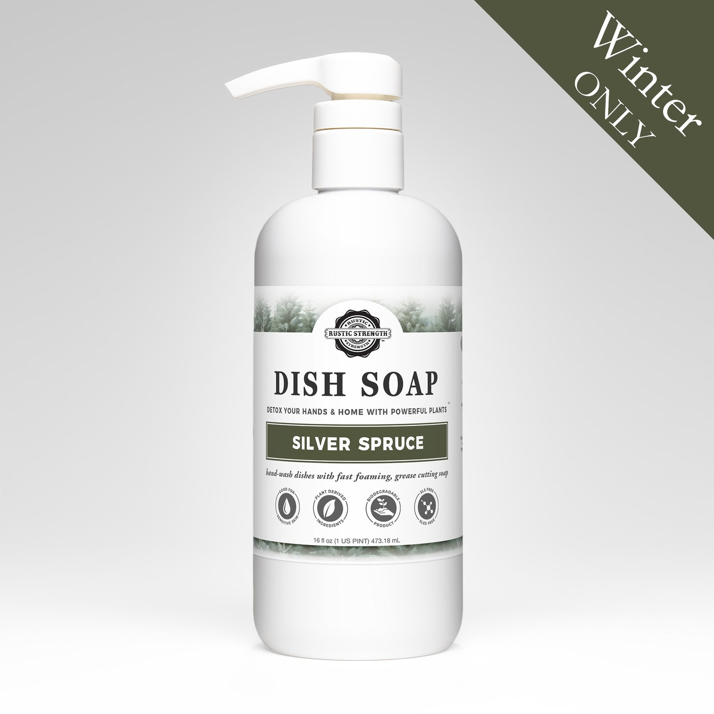 Dish Soap | Winter Scents | 16 oz Pump Bottle